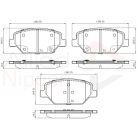 front brake pads Insignia B 17