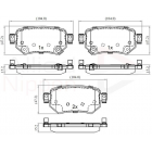 Tagap.klotsid Mazda6 car 12-