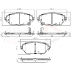 piduriklotsid C-HR 16- esi