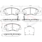 esipid klotsid Kia Rio