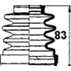 copertura in gomma del semiasse