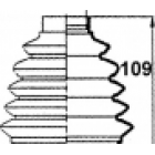 copertura in gomma del semiasse
