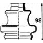 copertura in gomma del semiasse