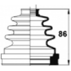 copertura in gomma del semiasse