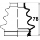 copertura in gomma del semiasse