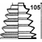 copertura in gomma del semiasse