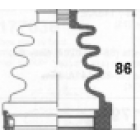 copertura in gomma del semiasse