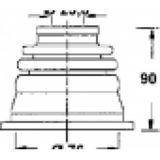 caucho de semieje en Logan, Laguna, S169-500413