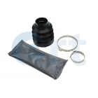 Halvaksel dæksel gummi