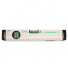 Aluminum spirit level with magnet 30 cm