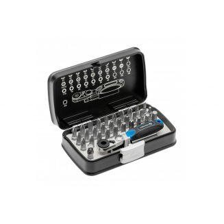 33 piece bit set + ratchet 1/4&quot; 72h, S171-HT1R460