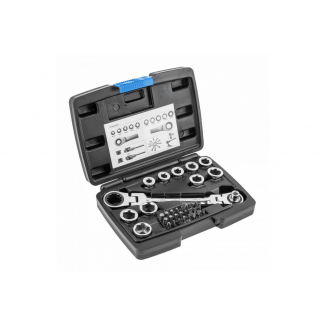 Chiave + mandrini (8-19mm) + ugelli 36os, S171-HT1R491