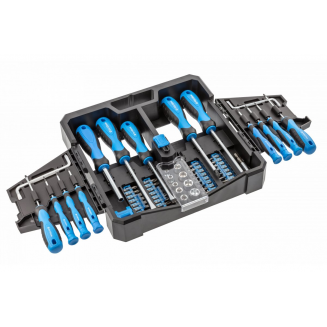 Atsuktuvų komplektas + antgaliai. 63 serijos, S171-HT1S105