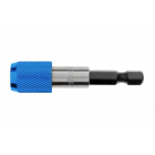 Bit holder with locking ring 1/4