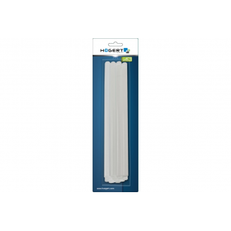 Barras de pegamento 250 mm, 12 unidades, transparente, S171-HT2C137