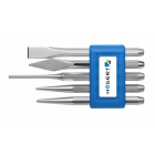 Turret + chisel set 5 pieces