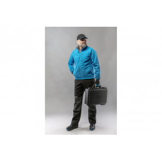 BIESE veste softshell M (bleu clair), S171-HT5K256-M