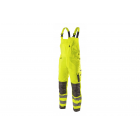 WERSE pantalon de travail haute visibilité jaune XL(54)
