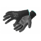 Guanti da lavoro JAGST PU neri n.9 (12 paia)