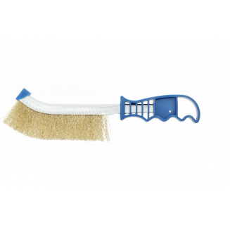 Brosse en acier 250mm 0,3mm laiton, S171-HT7D751
