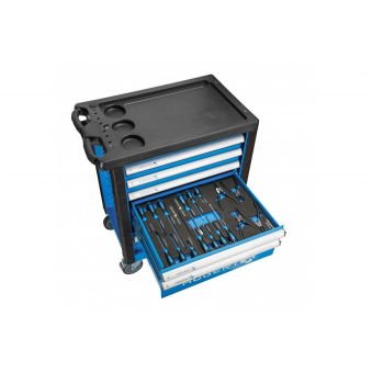 Carrello portautensili 6 cassetti 214 pezzi, S171-HT7G056