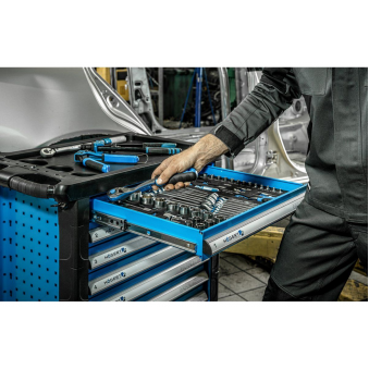 Arbejdsvogn 7 skuffer 252 dele, S171-HT7G058