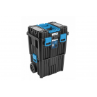 Caja de herramientas con ruedas, 2 piezas.