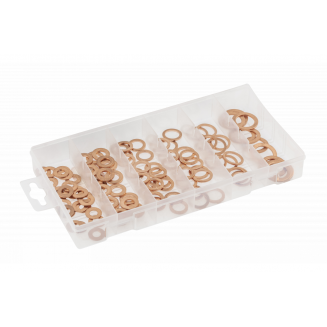 Arandelas de cobre 110 piezas 6,4-15,9 mm, S171-HT8G513