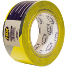 Safety tape col/black 50mmx33m