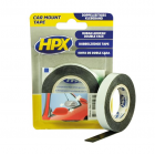 Double-sided tape black 19mmx2m blister