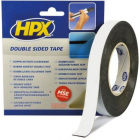 Dobbeltklæbende tape sort 9mmx10m
