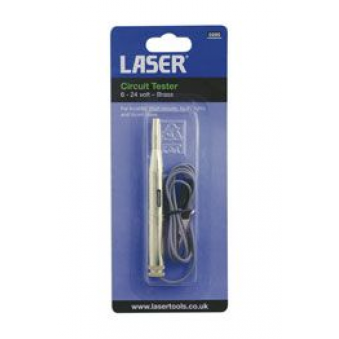 Tester 6-24V metal, S183-0280