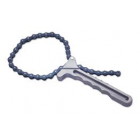 Oil filter wrench with chain