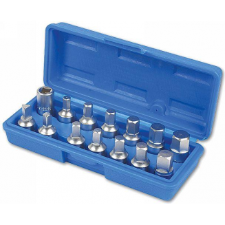 Alyvos dangtelio raktai 3/8&quot; 14 dalių, S183-3175