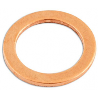 Arandela de cobre 10x14x1mm 1ud (paquete de 100), S183-31830