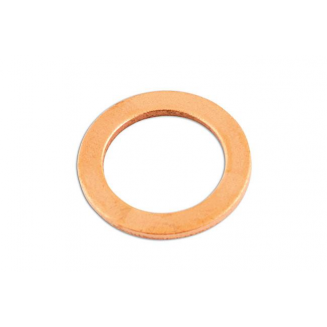 Arandela de cobre 14x20x1,5mm 1ud (paquete de 100), S183-31835