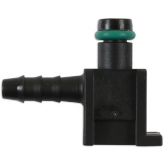 Bräddrör 90ø anslutning 3,2mm 1st, S183-34022