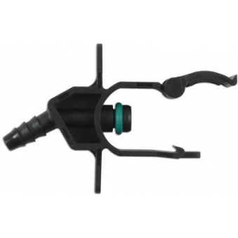 Bräddavloppsanslutning 3,2 mm 1 st (pack om 5), S183-34028