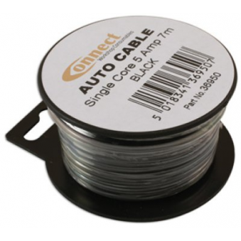 Cable 7m/5AMP 0.65mmý black, S183-36950