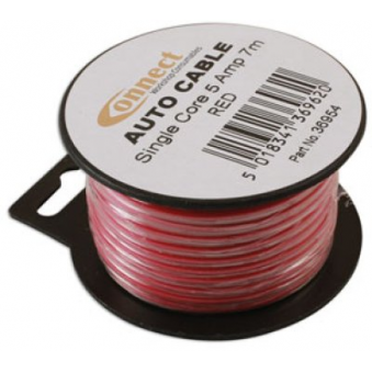Cable 7m/5AMP 0.65mmý red, S183-36954