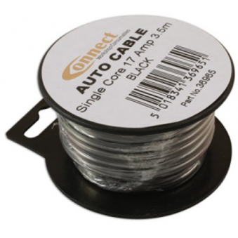 Cable 3.5m/17AMP 2mmý black, S183-36965