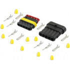 Connector female+male 5-pin 22-piece