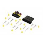 Connector female+male 6-pin 26-piece
