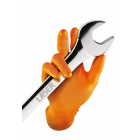 Перчатки Grippaz (M) 50 шт/уп (оранжевые)
