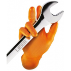 Перчатки Grippaz (M) 50 шт/уп (оранжевые)