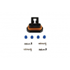 Male connector 4-pin 18-pin 2pcs.