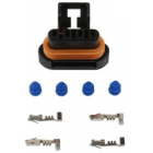 Male connector 4-pin 18-pin 2pcs.