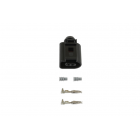 Connector VW female 2-pin 1.5mm 25-piece