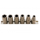 Torx plus EPL sockets 6 pieces 10-20EPL