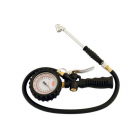 Tire pressure gauge with large scale